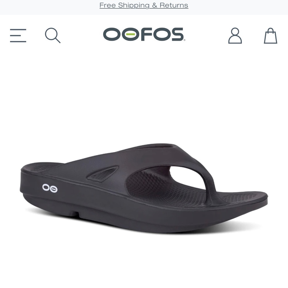 Oofos ooriginal men’s size 11 or women’s size 13